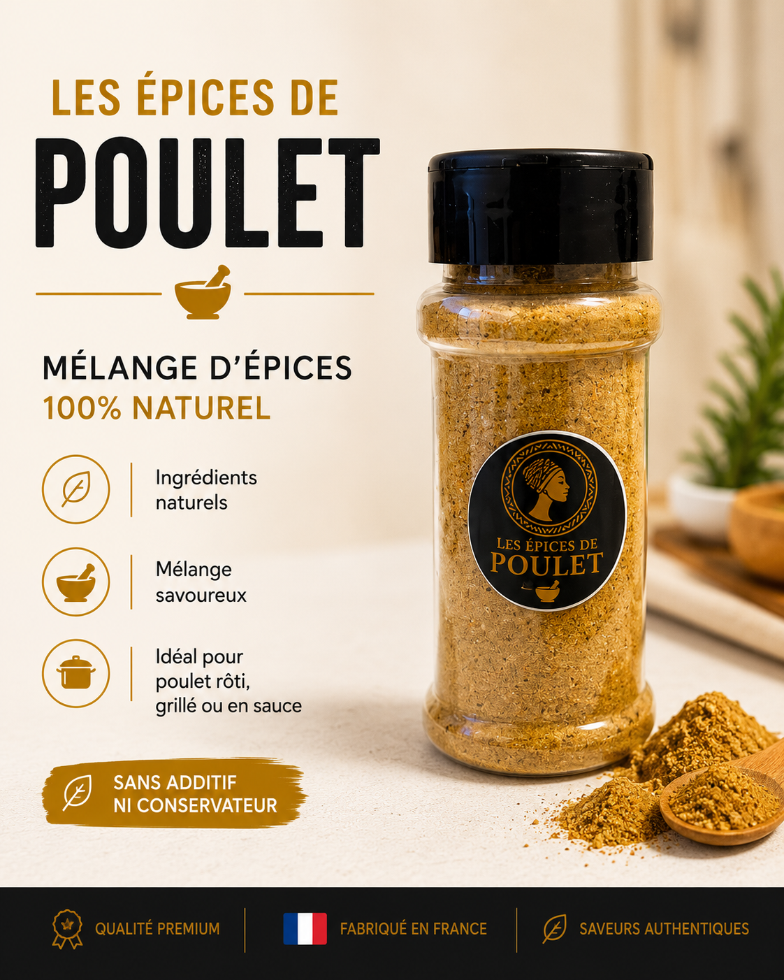 LES EPICES DE POULET